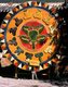China: Naxi (Dongba) pictograms on a zodiac wheel, Dongba Cultural Research Institute, Lijiang, Yunnan Province